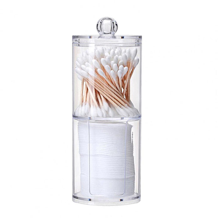 2 Layers Cotton Swab Storage Box