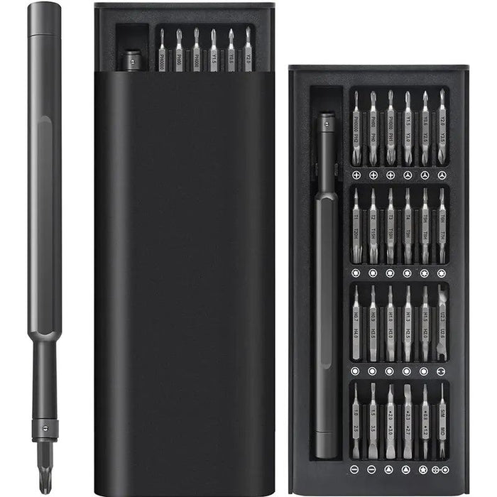 24 in 1 Screwdriver Set Precision Magnetic Driver Bits Mini Tool Case Detachable for Smart Home PC Computer Phone Repair