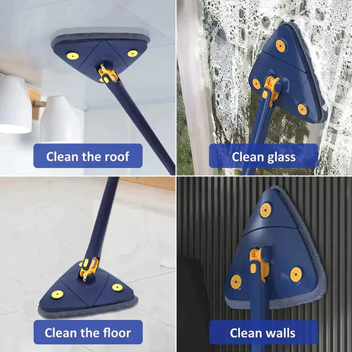 TriMop™ | 360° Rotatable Adjustable Cleaning Mop