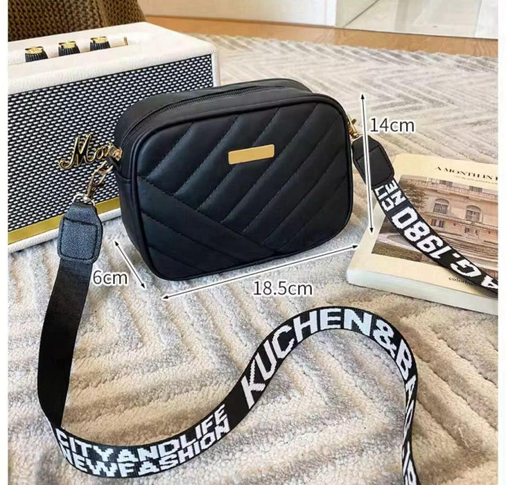 Women's Crossbody Bags- Trendy Quilted Crossbody Bags