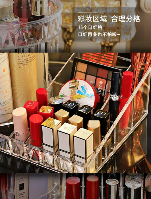 New Rotating Cosmetic Make-up Organizer