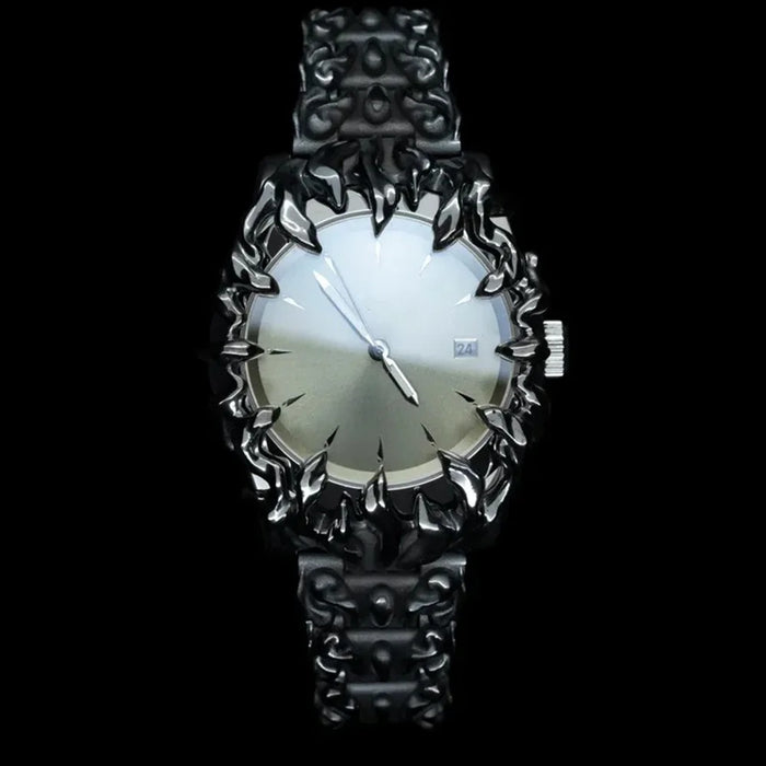 fashion heterosexual claw watch alabaster style retro Y2K European American watches