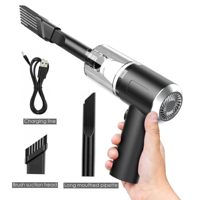9000Pa Wireless Car Vacuum Cleaner Cordless Handheld Auto Vacuum Home & Car Dual Use Mini Vacuum Cleaner