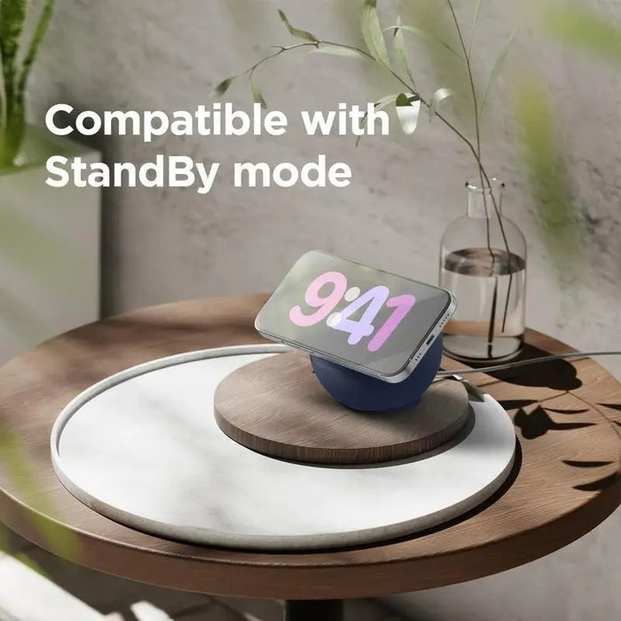 Magnetic Wireless Charger Desk Holder Silicone Charging Holder Charger Holder