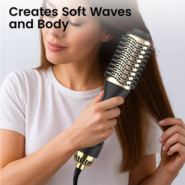 LISAPRO One-Step Hot Air Brush&Volumizer PLUS 2.0 Hair Dryer and Hair Styler