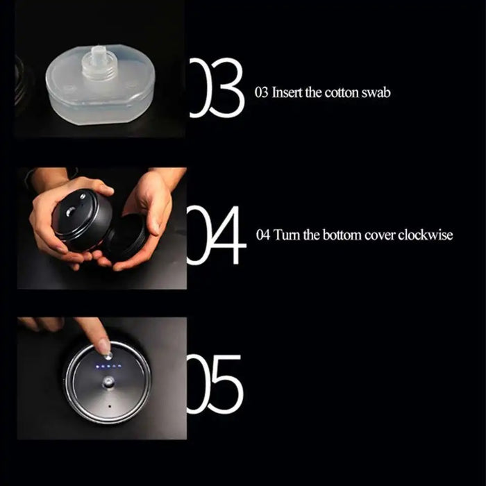 Ultrasonic Car Aromatherapy Machine Intelligent Adjustable Scents Aromas Machine