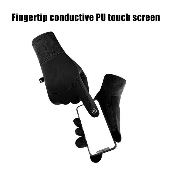 USB Heated Gloves Warm Plug-in Breathable Non-Slip Screen Touch Winter