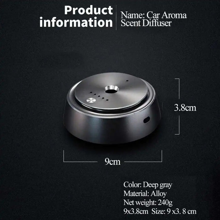Ultrasonic Car Aromatherapy Machine Intelligent Adjustable Scents Aromas Machine