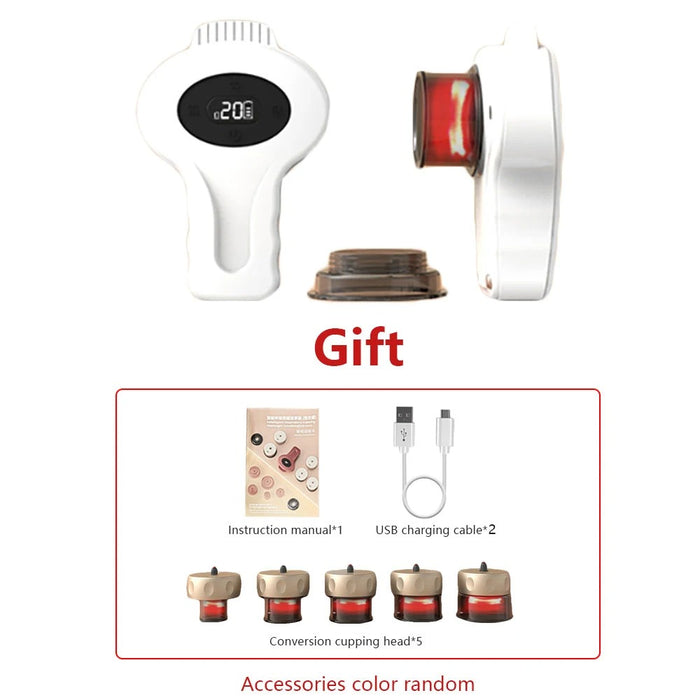 Breathing Electric Cupping Device Back Shoulder and Neck Physical Therapy