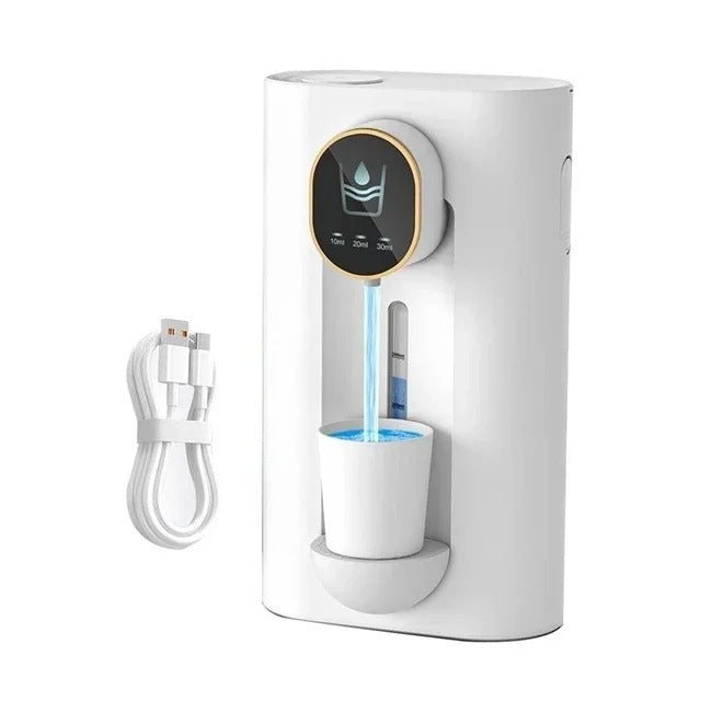 New Mouthwash Dispenser Fast Induction Mouth Rinser with Magnetic Cups Care