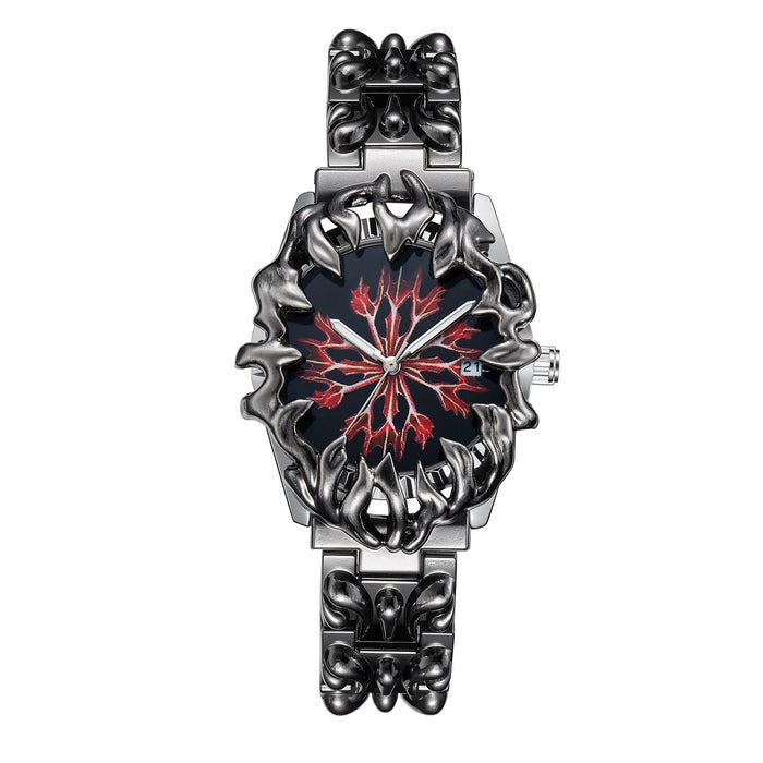 fashion heterosexual claw watch alabaster style retro Y2K European American watches